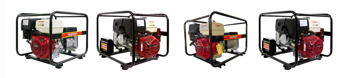 Gentech Generator for all tradesmen, construction sites, mining applications, and farmers.