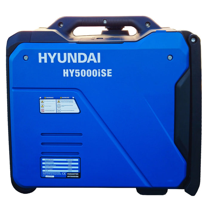 Hyundai HY5000iSE 6.8kVA Inverter – Electric Start
