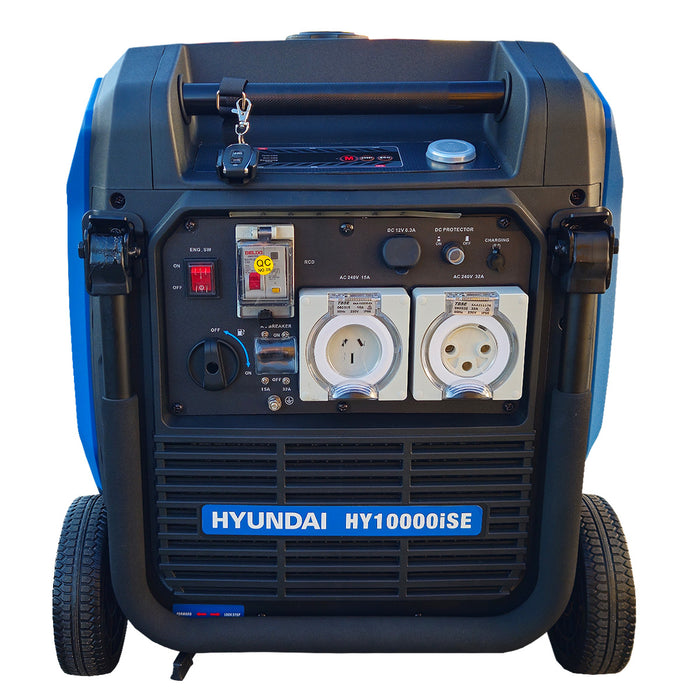 Hyundai HY10000iSE 12.5kVA Inverter – Electric Start