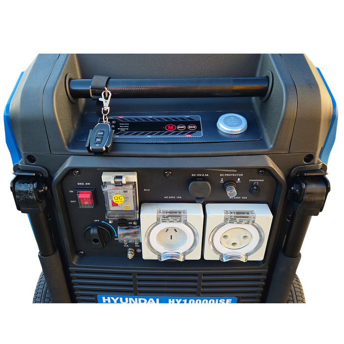 Hyundai HY10000iSE 12.5kVA Inverter – Electric Start