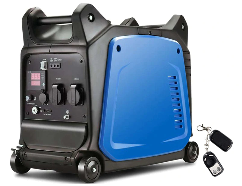 Gentrax 3500w Remote Start Pure Sine Wave Inverter Generator ...