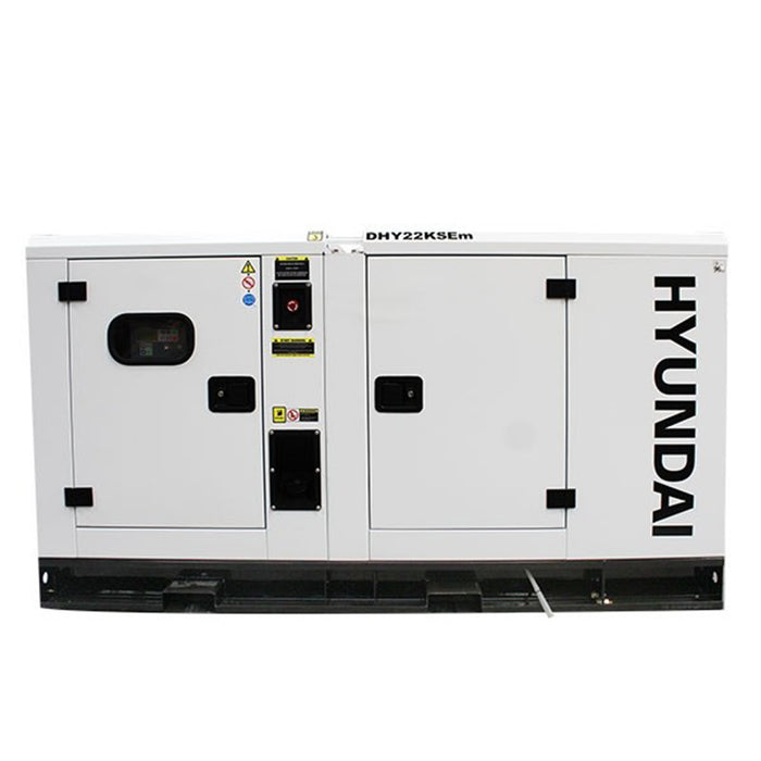 Hyundai DHY22KSEM 27.5kVA Front view