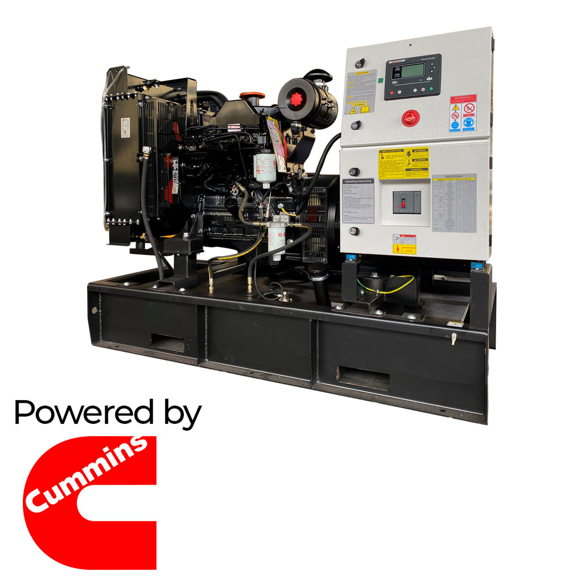 Welling & Crossley ED100CUYE-Open 100kVA Cummins Powered Generator ...
