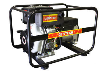 Gentech - Yanmar Powered 6.8 kVA - 3 Phase Diesel Generator with Recoil & E-Start