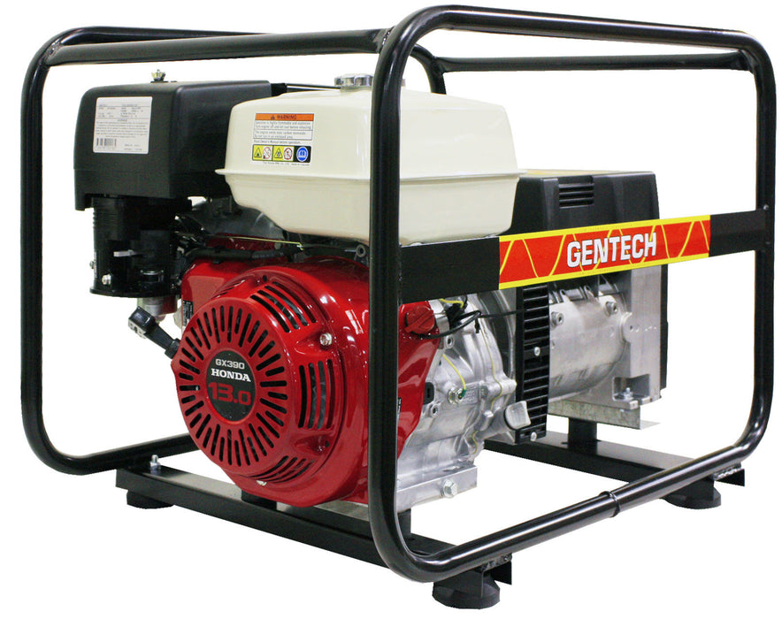 Gentech EP7000HSR 7.0KVA Honda Generator - Recoil Start