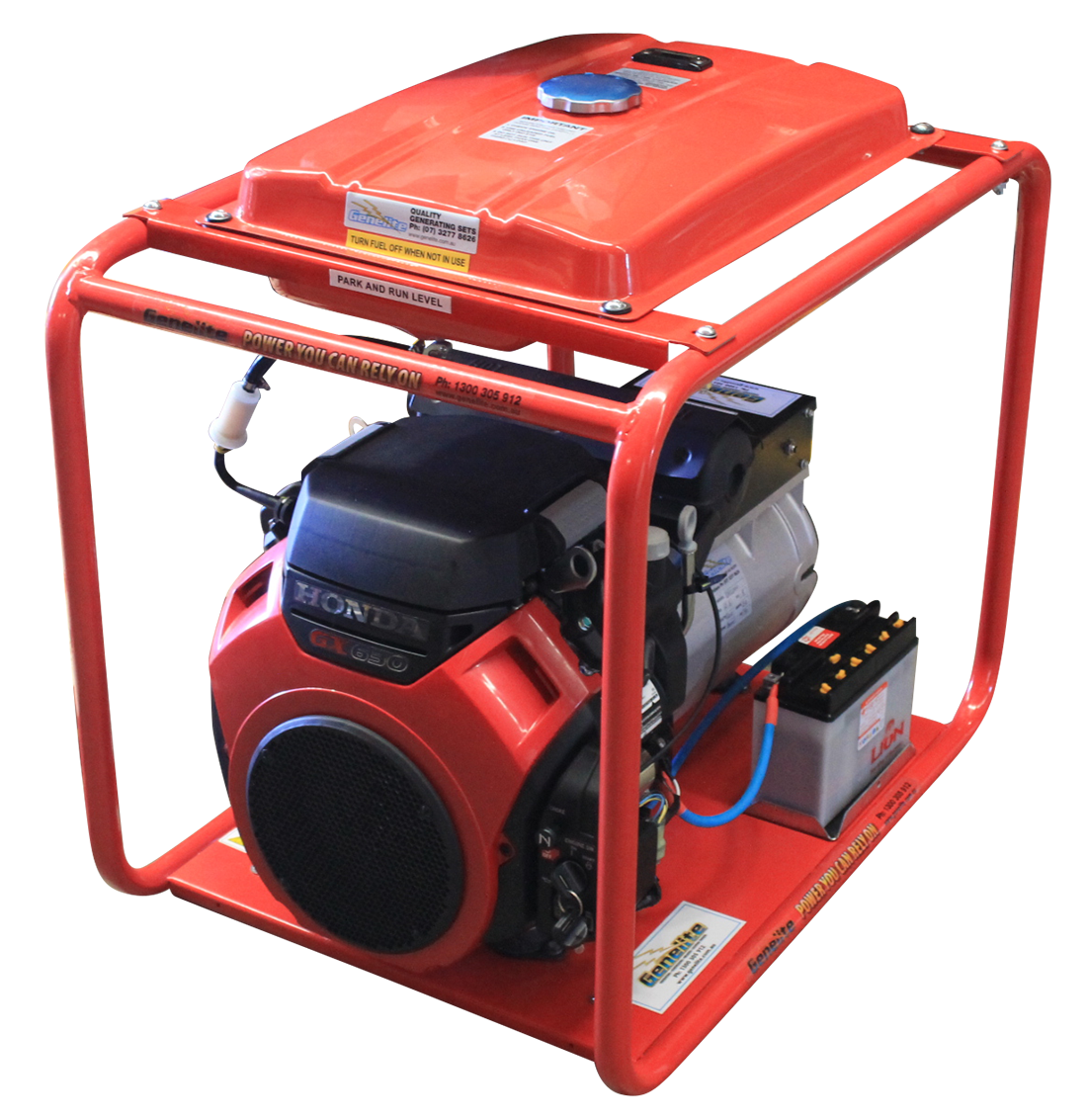 Genelite GH14000ELRT3 14.5kVA Honda 3 Phase — Generator Warehouse