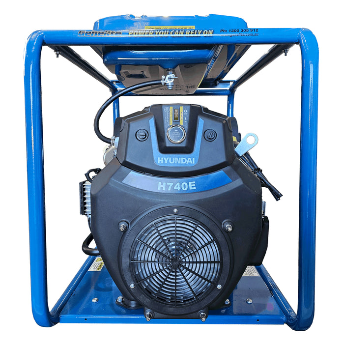 Hyundai GHP18000E-LRT-3-H Front Side Generator Photo