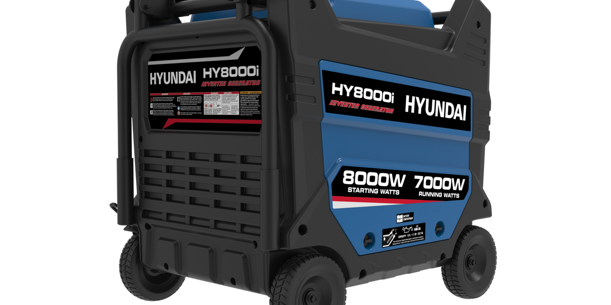 Hyundai HY8000i - 10kVA Inverter Generator — Generator Warehouse