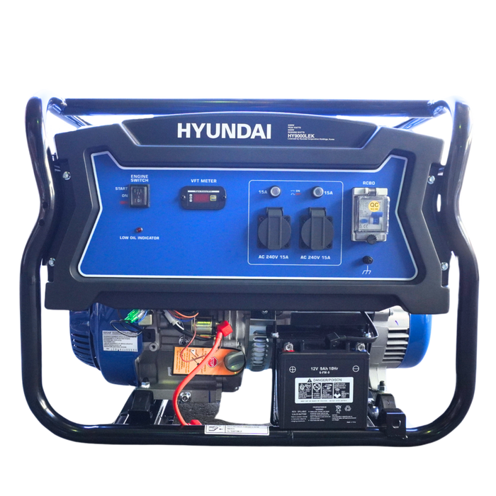 Hyundai HY9000LEK 8kVA Generator