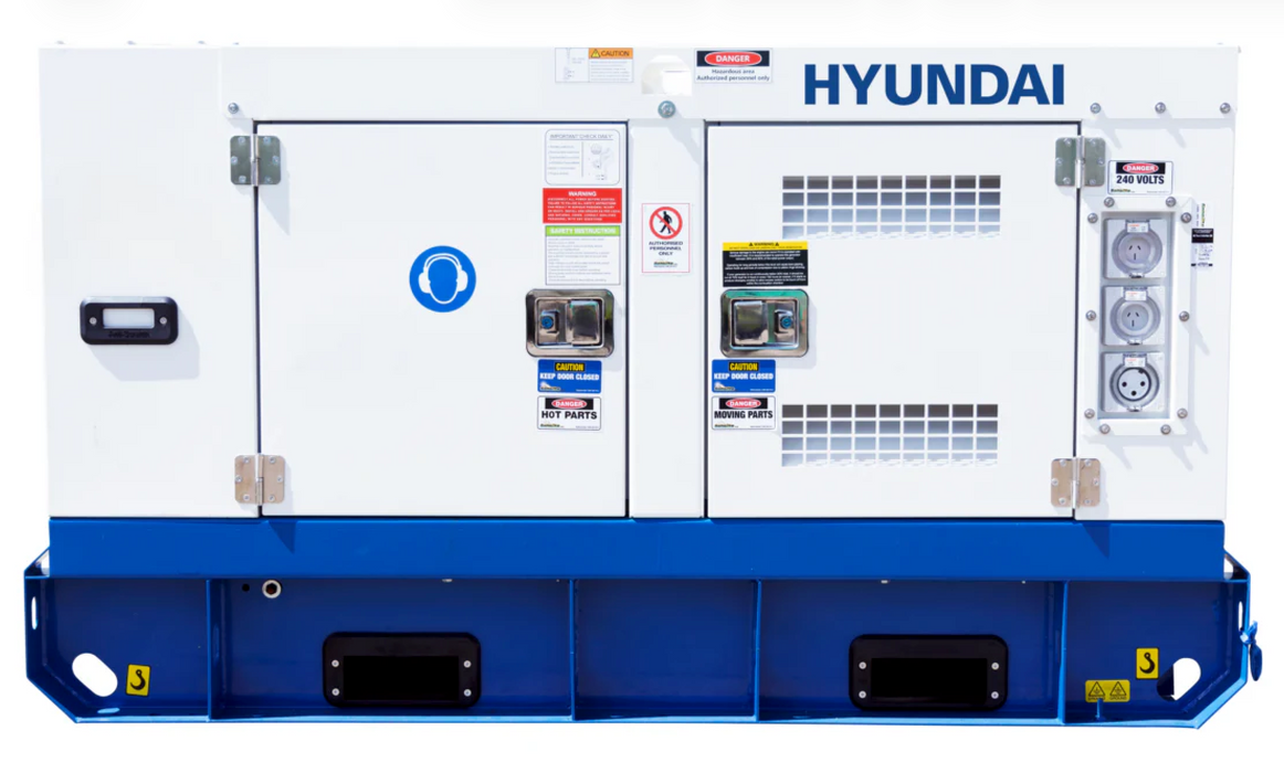 Hyundai DHY18KSEM 22kVA Generator Photo