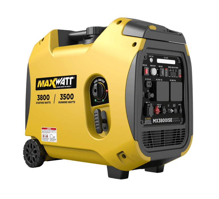 MAXWATT MX3800ISE/3800W Petrol Inverter Generator