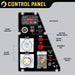 MAXWATT MX8500SD CONTROL PANEL
