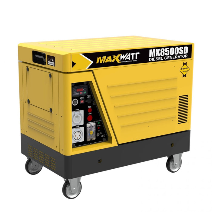 MAXWATT MX8500SD FRONT RIGHT SIDE VIEW