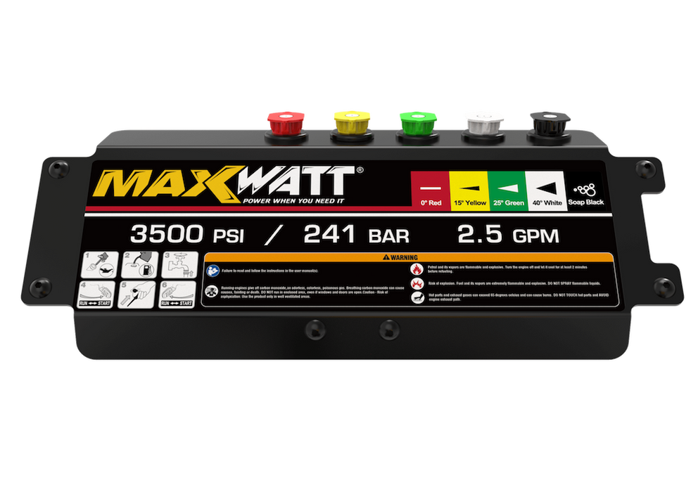 MAXWATT MXPW3500/3500 PSI CONTROL PANEL