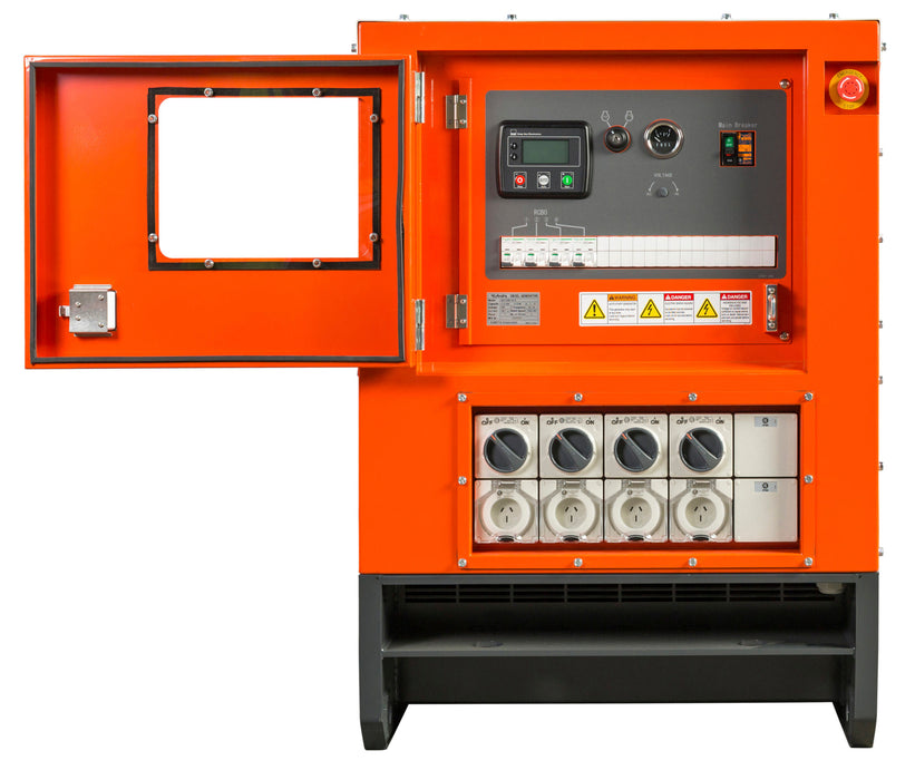 Kubota SQ1120B-AU-B generator panel photo