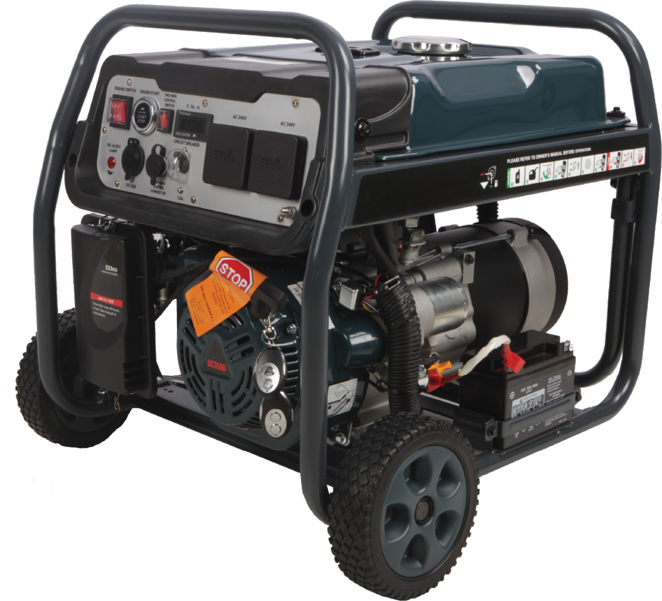 Generators 3000 - 5000 Watts