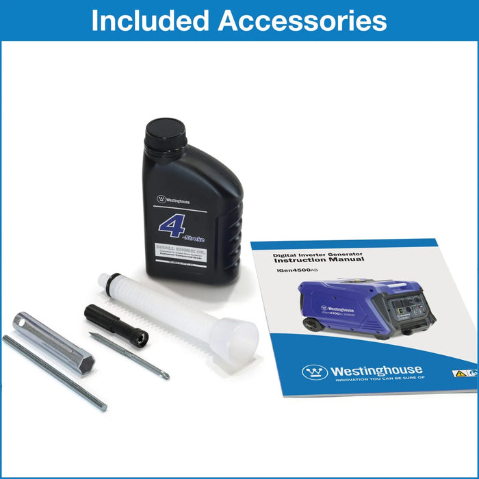 iGen4500A INCLUDED ACCESSORIES