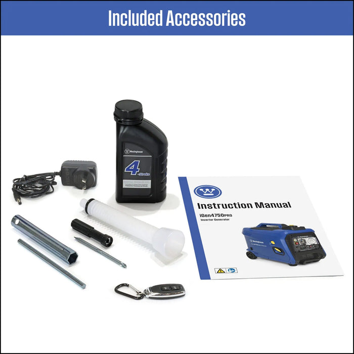 iGen4750PRO INCLUDED ACCESSORIES